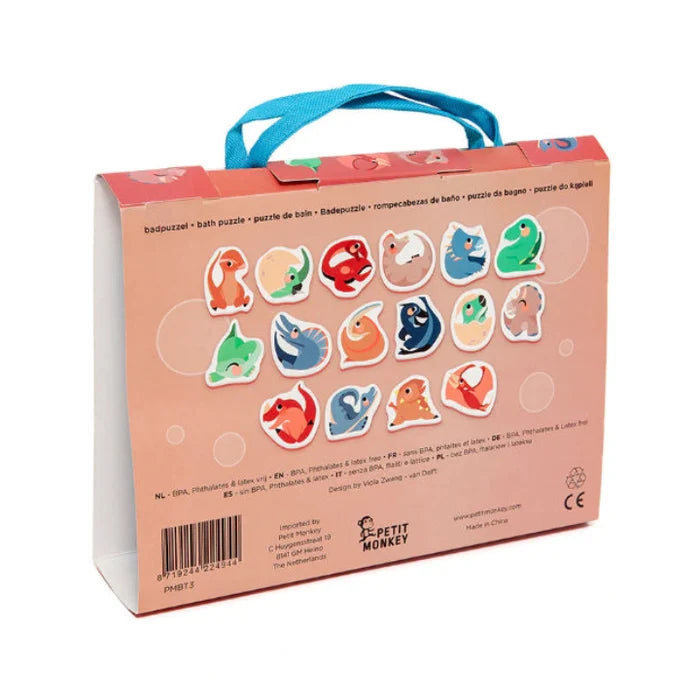 Soft foam bath puzzle dinosaurs image 2