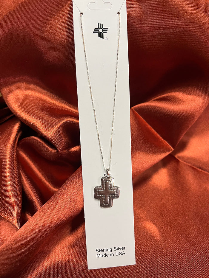 Sterling Silver Cross Necklace