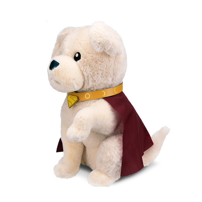 Supergirl Krypto large plush toy from Supergirl, featuring soft fabric and detailed character design, perfect for cuddling.