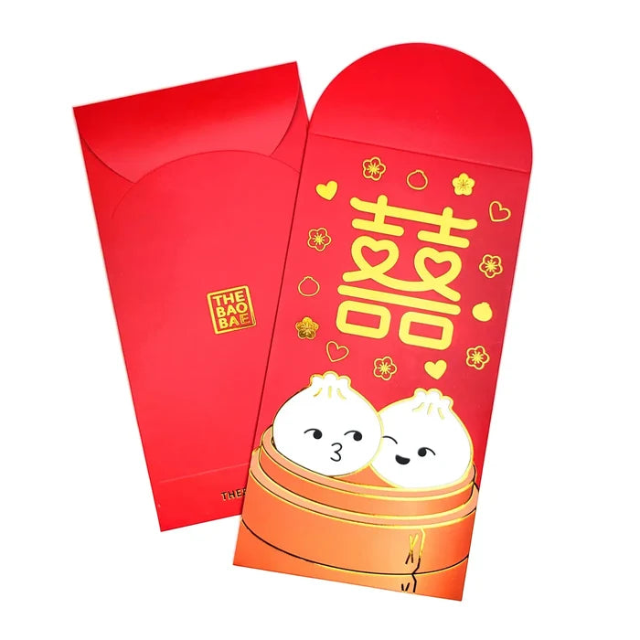 The Bao Bae: Double Happiness Red Envelope