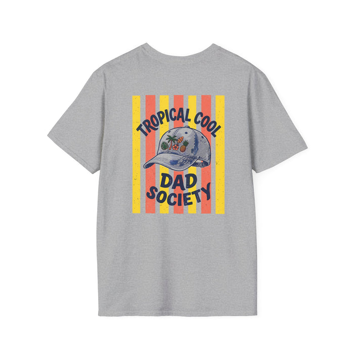 Tropical Cool Dad Society Retro Summer T-Shirt t-shirt product image 3 from Beast and Beauty
