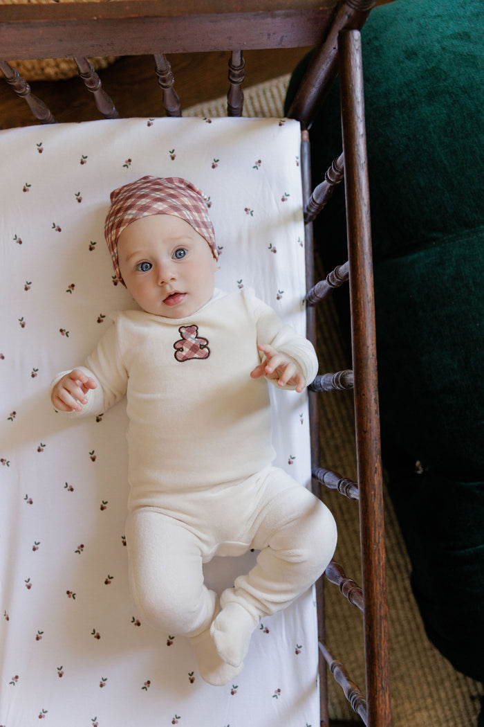 Velour Plaid Bear Collection - Take Me Home Set