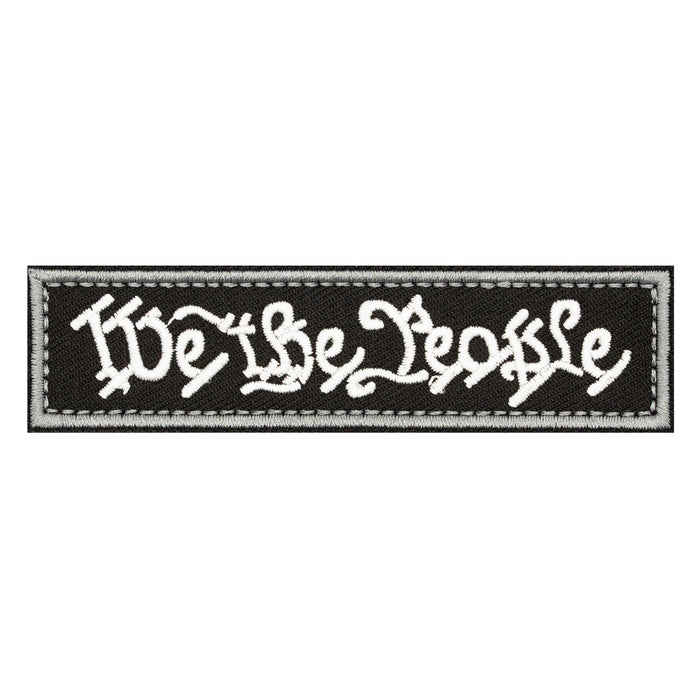 "We The People" Embroidered Velcro Patch - Brotherhood Cornhole