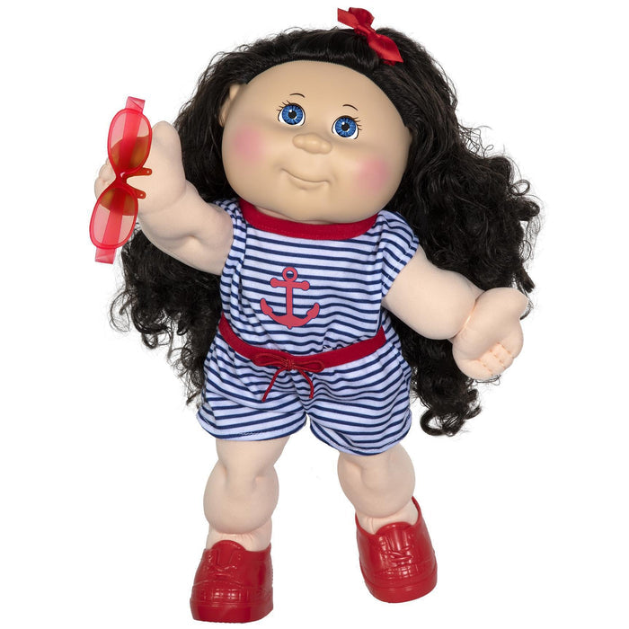 14" Girl Nautical Anchor AMZ LGT BLU BLA