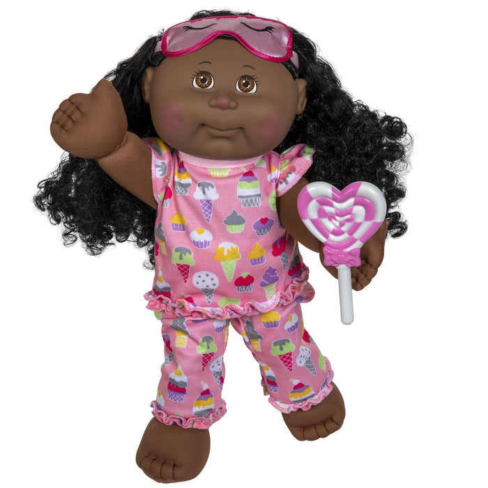 14" Girl Pink Pajamas Slumber DRK BRO BLA