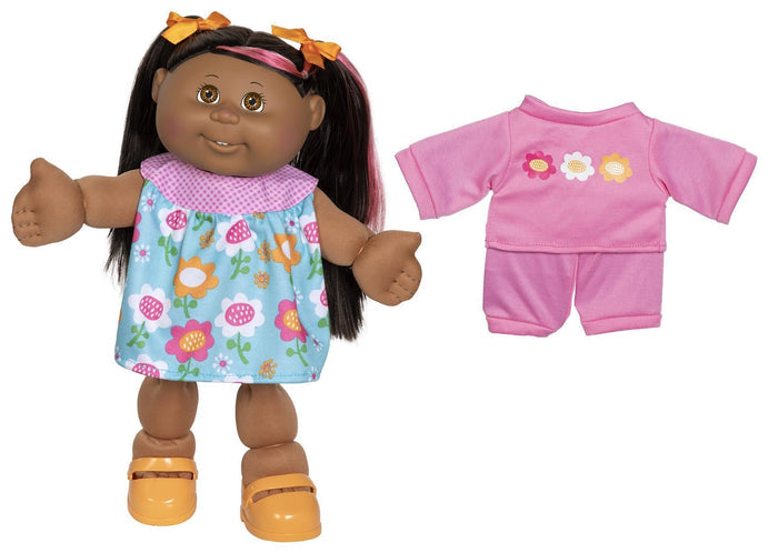 14" Girl Tea Party w/Bonus Fashion DRK BRO BLK