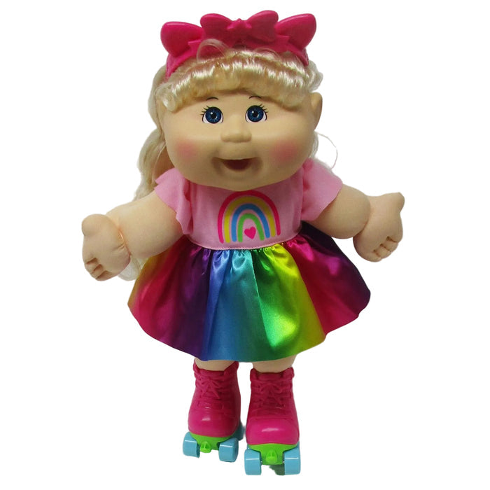 14" Girl Unicorn Skater LGT BLU BLO