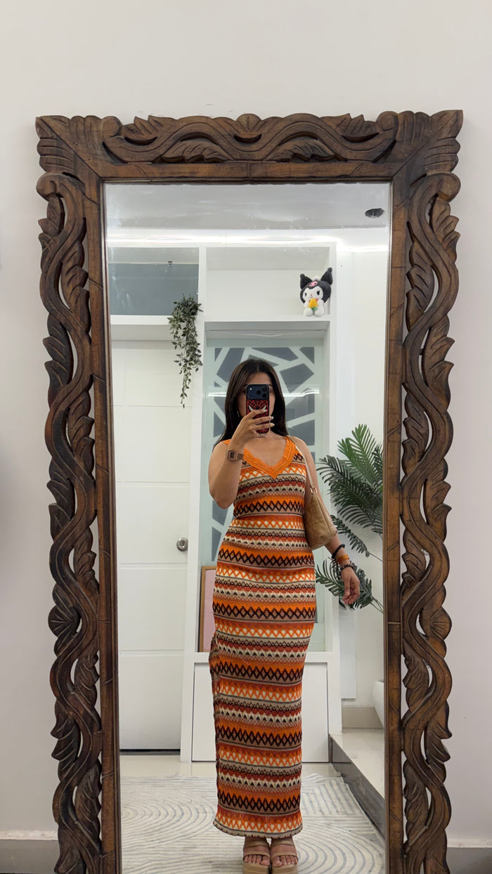 143 summer Bodycon dress 30-36bust/47L