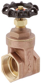 3/8 inch Lead Free Brass Gate Valve - 200WOG 125WSP - Factory Direct Hose