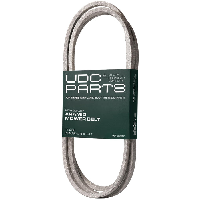174368, 532174368 Mower Deck Belt Replacement for Craftsman, Husqvarna & More | 48-in Deck | Aramid Cord