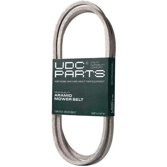 196103, 587686701 Mower Deck Belt Replacement for Husqvarna, Craftsman & More | 54-in Deck | Aramid Cord
