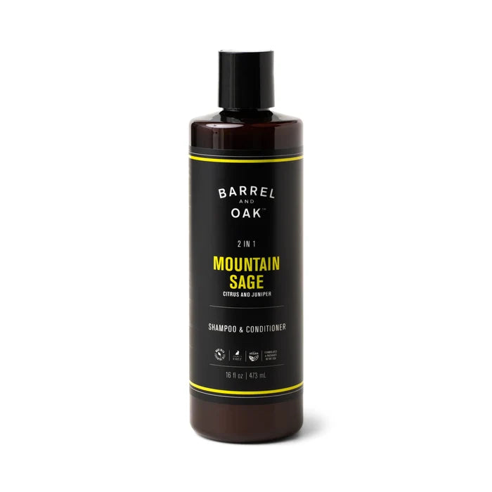 2-in-1 Shampoo - Mountain Sage 16 fl oz.