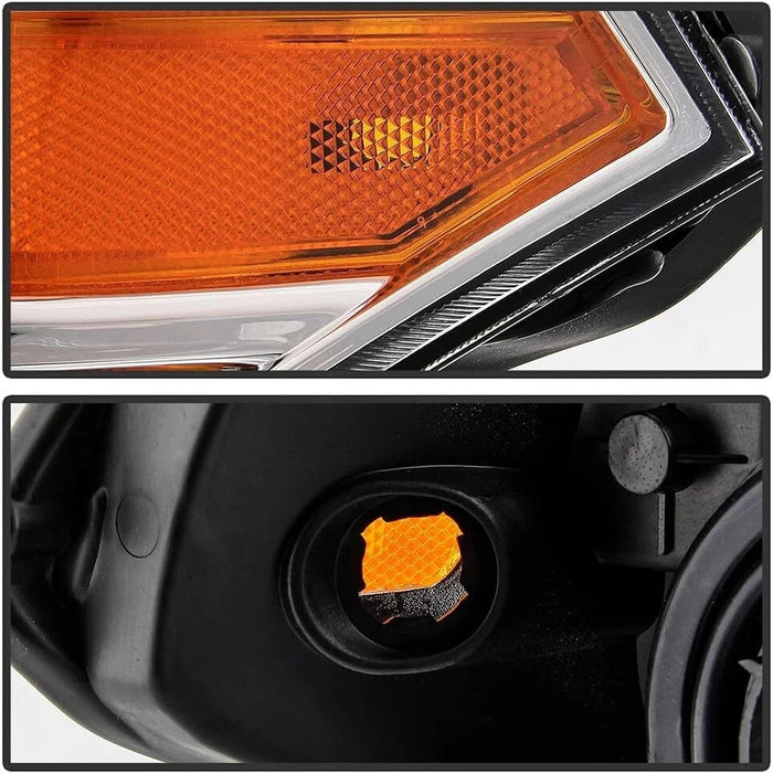 2009-2021 Nissan Frontier Truck Factory Style Headlights, Complete Pair (Left + Right)