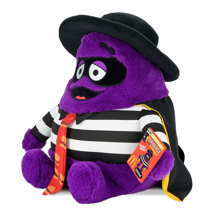 2026 CON EXCLUSIVE: McDonald's - Grimace in Disguise Large Plush (Limited Edition of 500) on Kidrobot.com