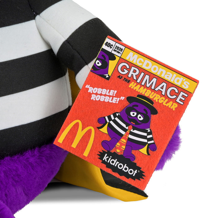 2026 CON EXCLUSIVE: McDonald's - Grimace in Disguise Large Plush (Limited Edition of 500) on Kidrobot.com