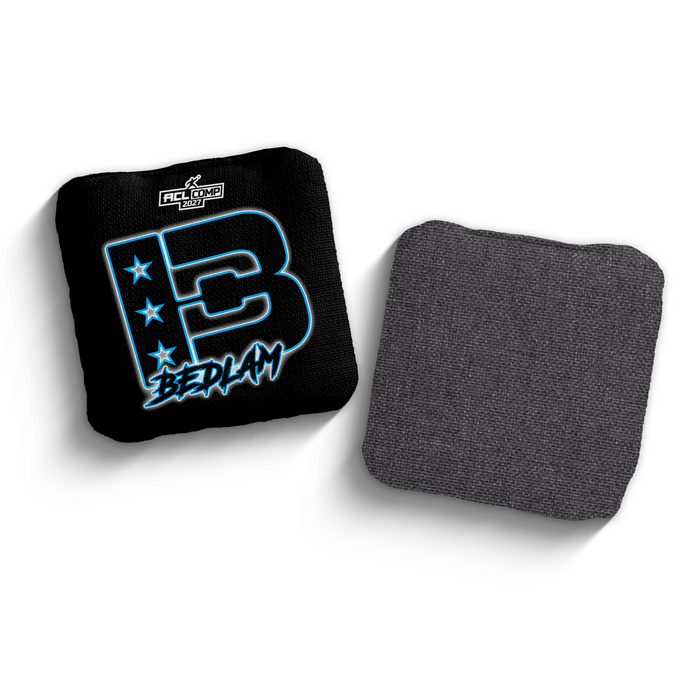 2027 Brotherhood Cornhole Bedlam Outline Edition ACL Comp Stamped Cornhole Bags