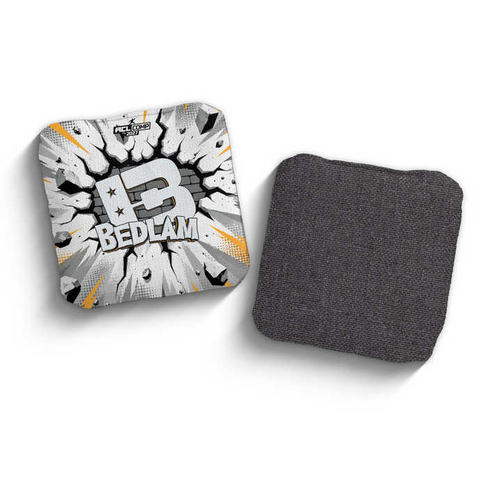 2027 Brotherhood Cornhole Bedlam Cartoon Edition ACL Pro Stamped Cornhole Bags - Brotherhood Cornhole