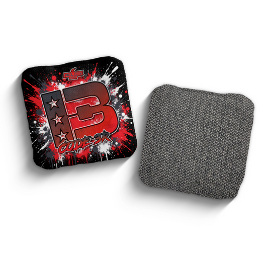 2027 Brotherhood Cornhole Code 3 Splatter Edition ACL Pro Stamped Cornhole Bags