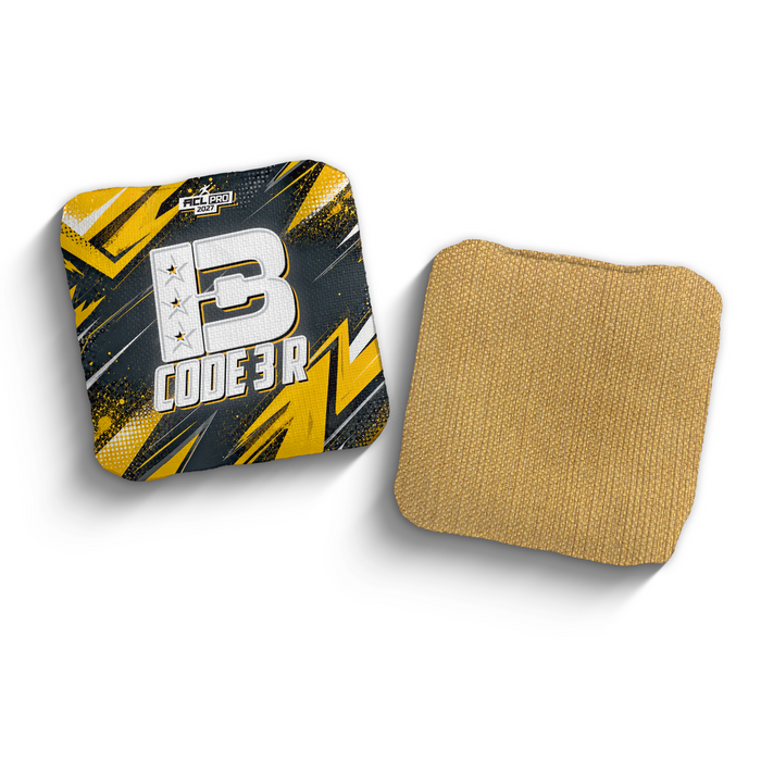 2027 Brotherhood Cornhole Code 3 Surge Edition ACL Pro Stamped Cornhole Bags - Brotherhood Cornhole