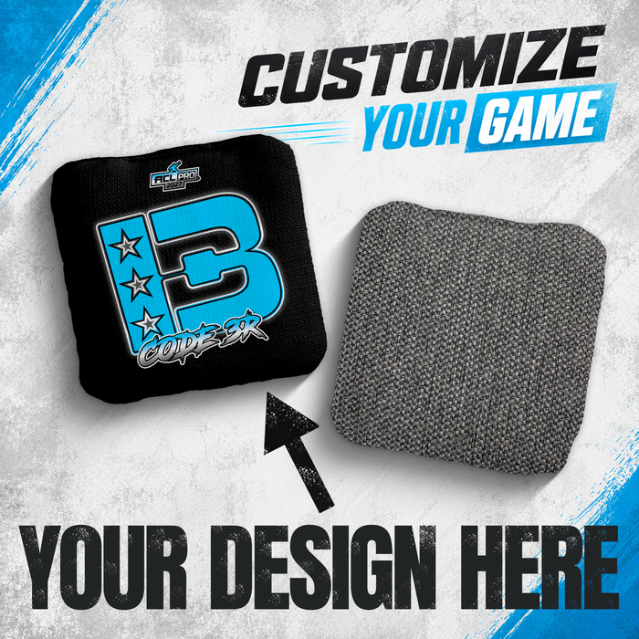 2027 Brotherhood Cornhole Custom Code 3 ACL Pro Stamped Cornhole Bags