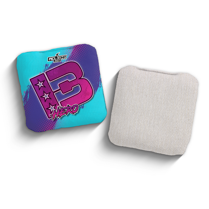 2027 Brotherhood Cornhole Hero Grunge Gradient Edition ACL Comp Stamped Cornhole Bags