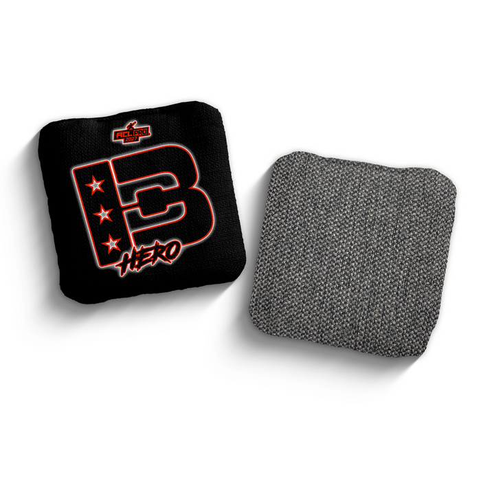 2027 Brotherhood Cornhole Hero Outline Edition ACL Comp Stamped Cornhole Bags