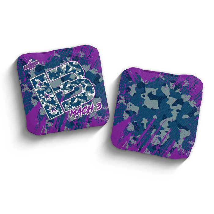 2027 Brotherhood Cornhole Mach 3 Camo Edition ACL Pro Stamped Cornhole Bags - Brotherhood Cornhole