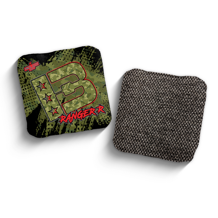 2027 Brotherhood Cornhole Ranger Camo Edition ACL Pro Stamped Cornhole Bags - Brotherhood Cornhole