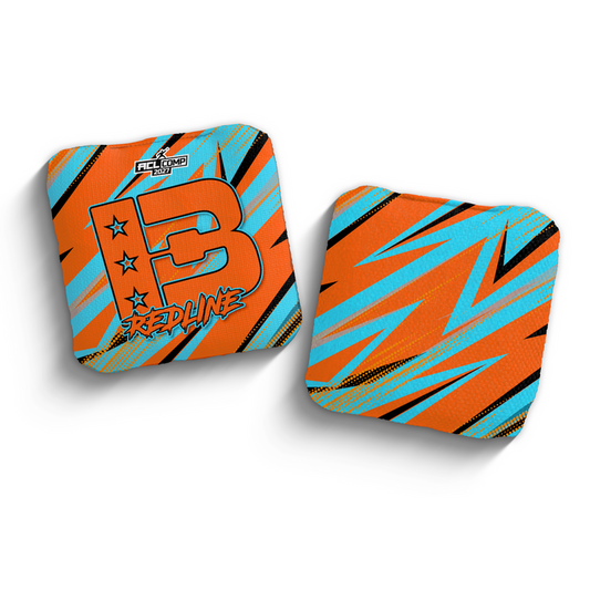 2027 Brotherhood Cornhole Redline Chaos Edition ACL Pro Stamped Cornhole Bags - Brotherhood Cornhole