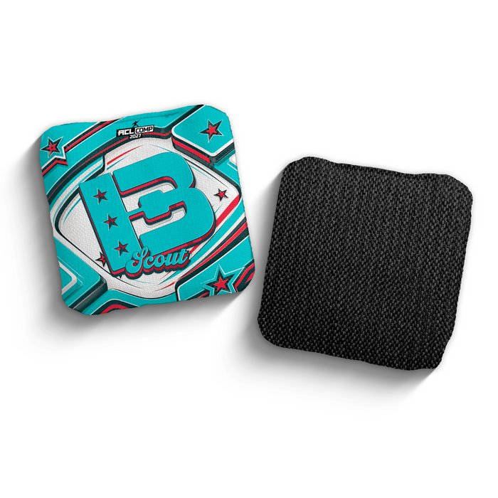 2027 Brotherhood Cornhole Scout Cartoon Edition ACL Pro Stamped Cornhole Bags - Brotherhood Cornhole