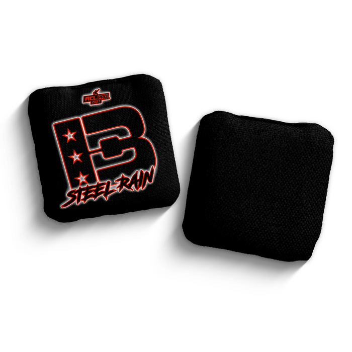 2027 Brotherhood Cornhole Steel Rain Outline Edition ACL Comp Stamped Cornhole Bags