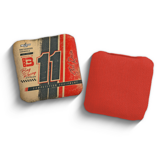 2027 Brotherhood Cornhole Steel Rain Pole Position Edition ACL Pro Stamped Cornhole Bags - Brotherhood Cornhole