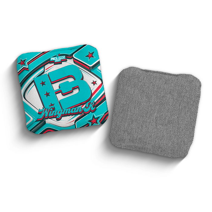 2027 Brotherhood Cornhole Wingman Cartoon Edition ACL Pro Stamped Cornhole Bags - Brotherhood Cornhole