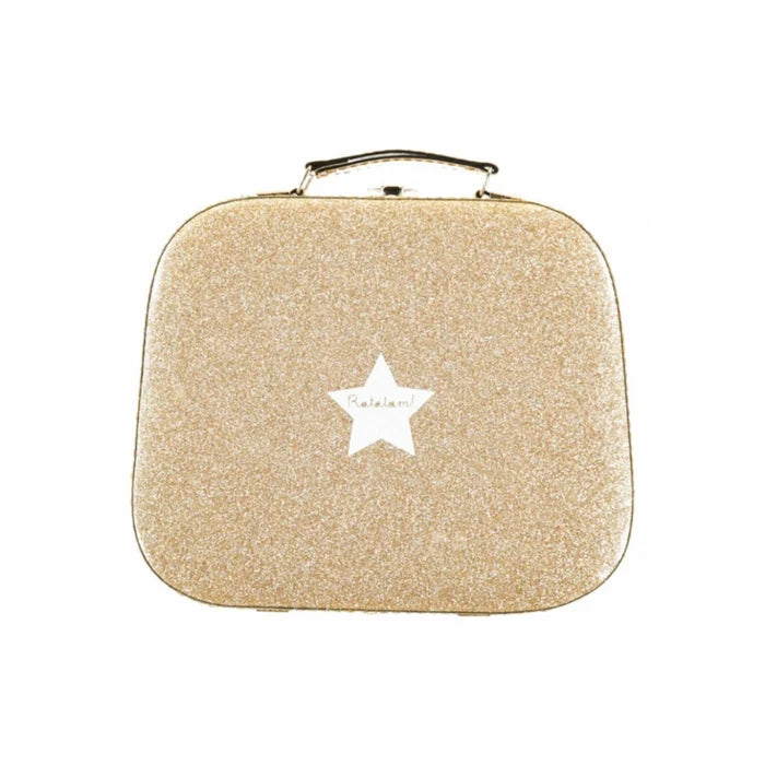 25 cm Glitter Suitcase image 0