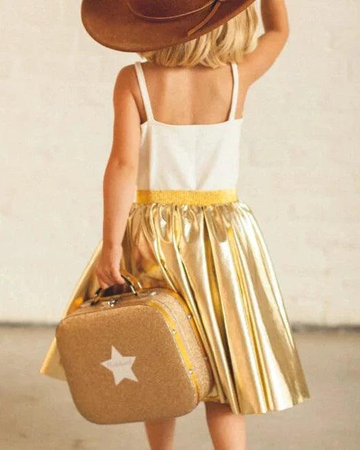 25 cm Glitter Suitcase image 1