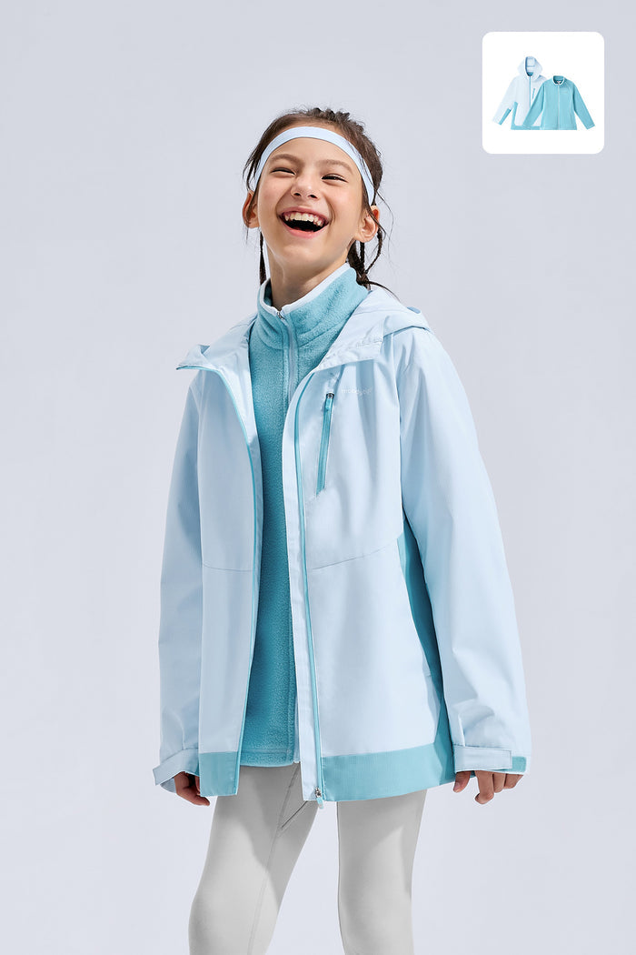 3-in-1 Fleece Jacket **Ice Water**