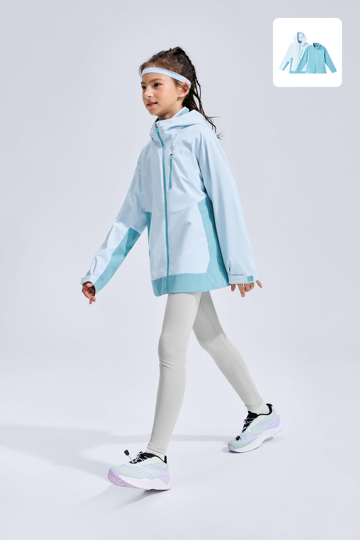 3-in-1 Fleece Jacket **Ice Water**