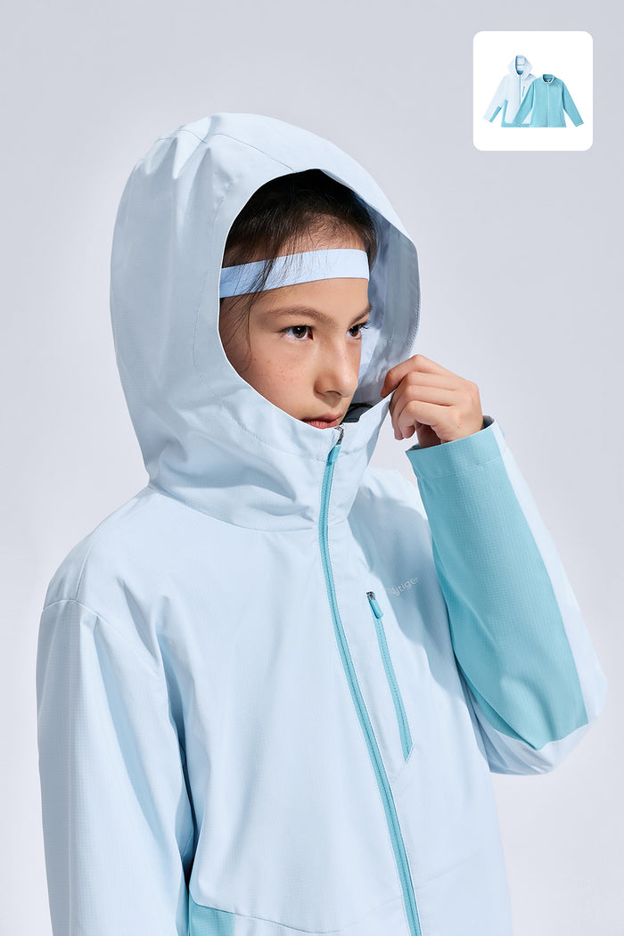 3-in-1 Fleece Jacket **Ice Water**