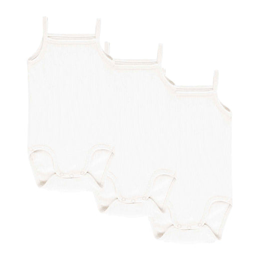 Ivory Spaghetti ribbed Undershirts Boys