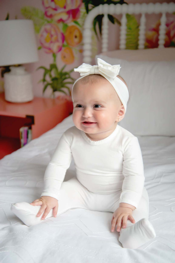 3 Pack Headband Set - Heather Grey, Black & White