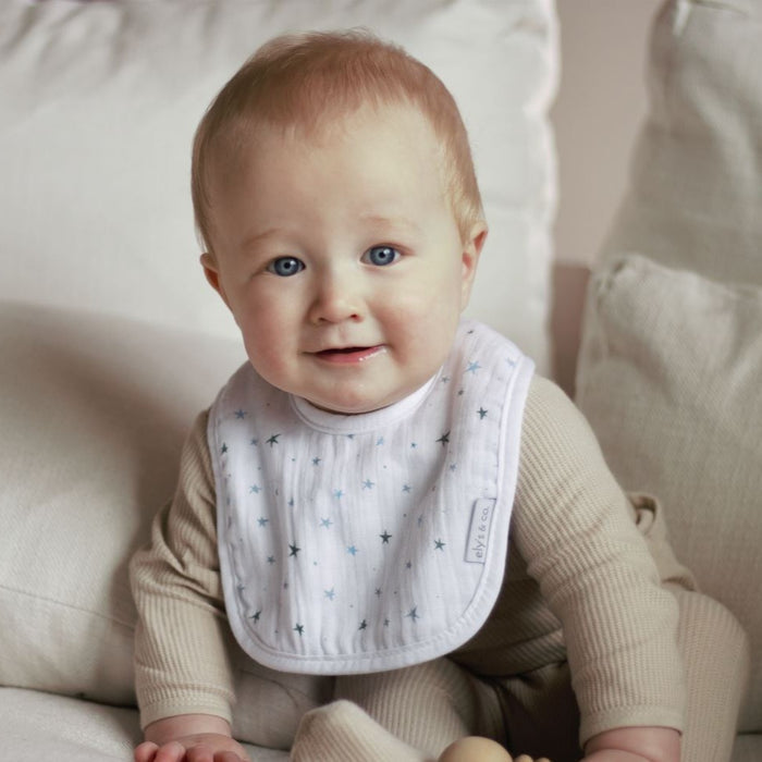 3 Pack Muslin Terry Bibs