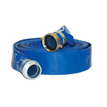 3" Water Discharge Hose Assembly with M/F Pipe (NPSH) - 25 ft - Factory Direct Hose