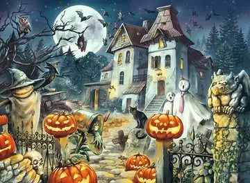 300 pc Halloween House Puzzle