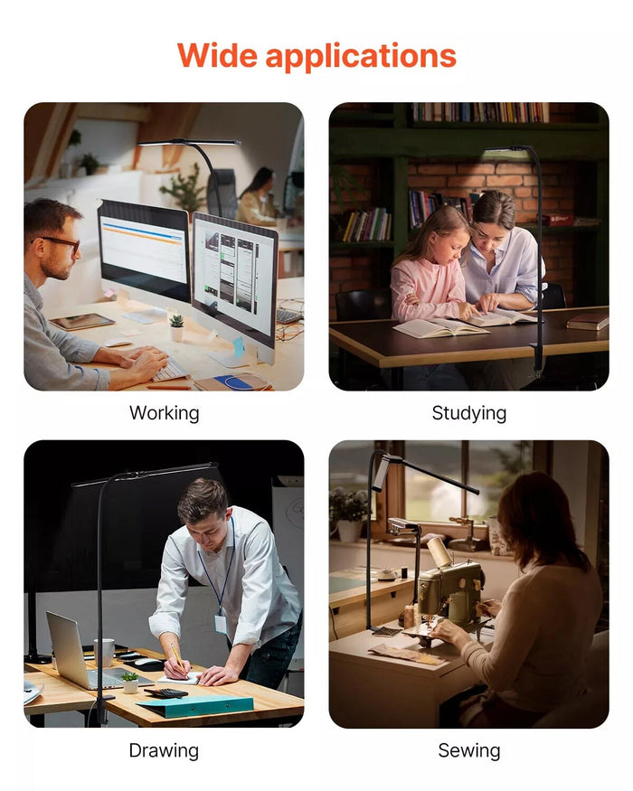 360° Adjustable LED Desk Lamp