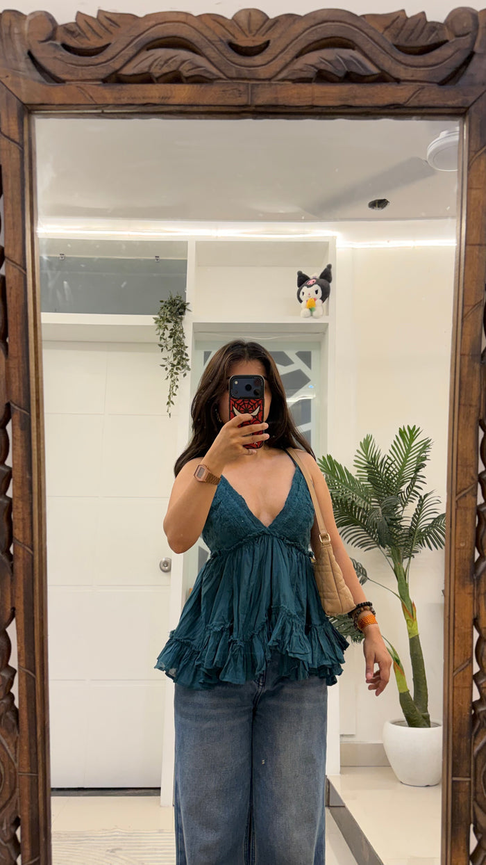 69 cute summer top 32-36 bust