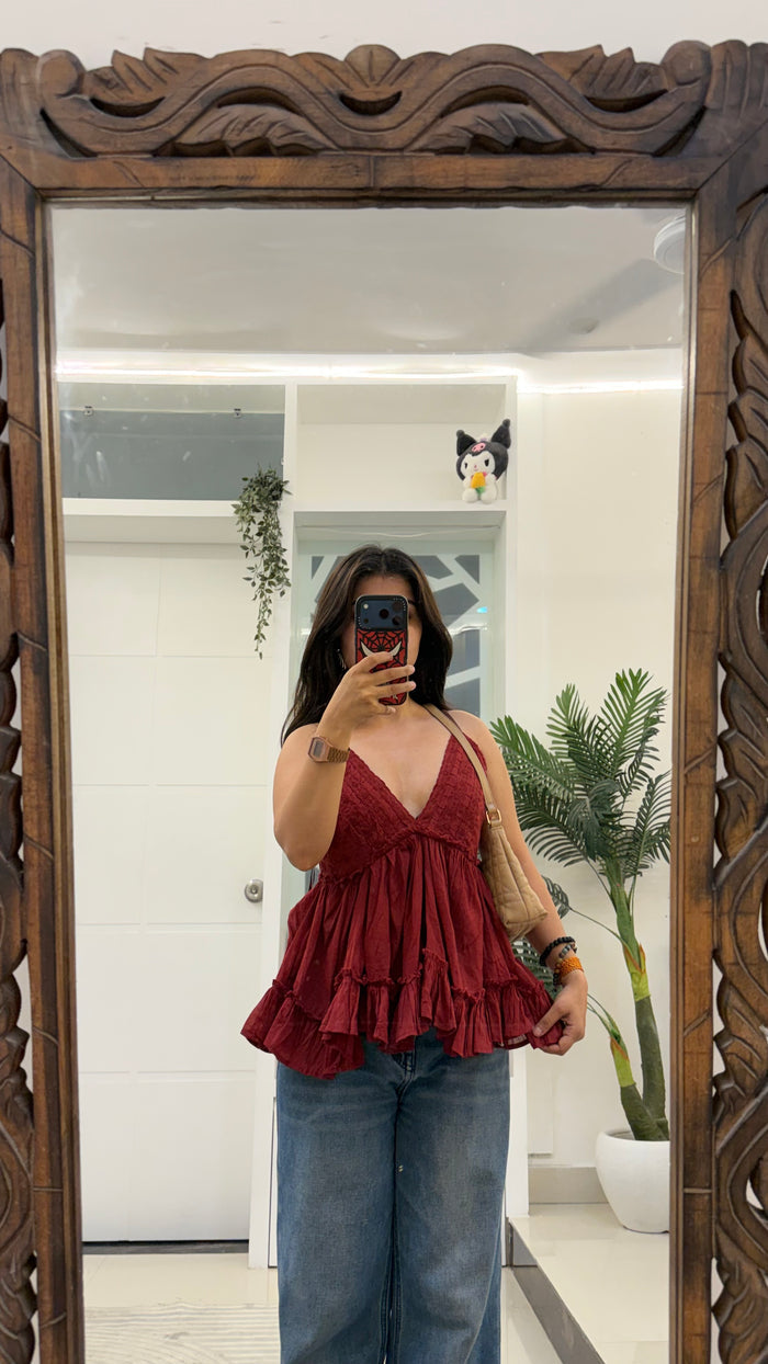 70 cute summer top 32-36 bust