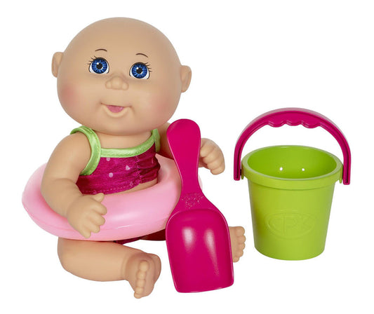 9" Deluxe Tiny Newborn Beach Time Watermelon LGT BLU BAL