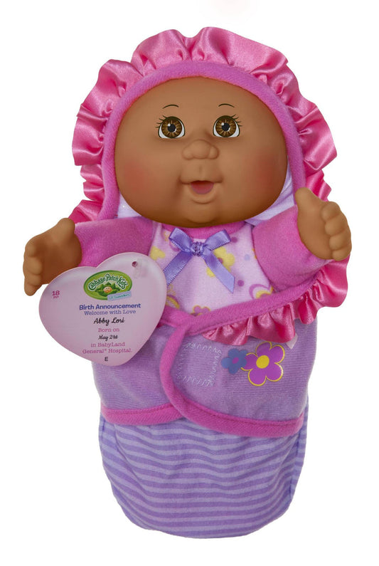 9" Lil Swaddlers DRK BRO BAL