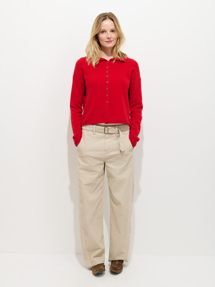 9th Street Pant in Cord - Oatmeal