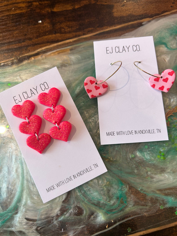 Hearts earrings 1.11